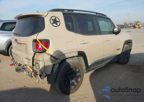 2017 Jeep Renegade Deserthawk 4X4 from USA, damaged, VIN ZACCJBCB7HPF61093